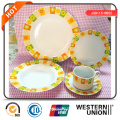 30PCS Vaisselle en porcelaine